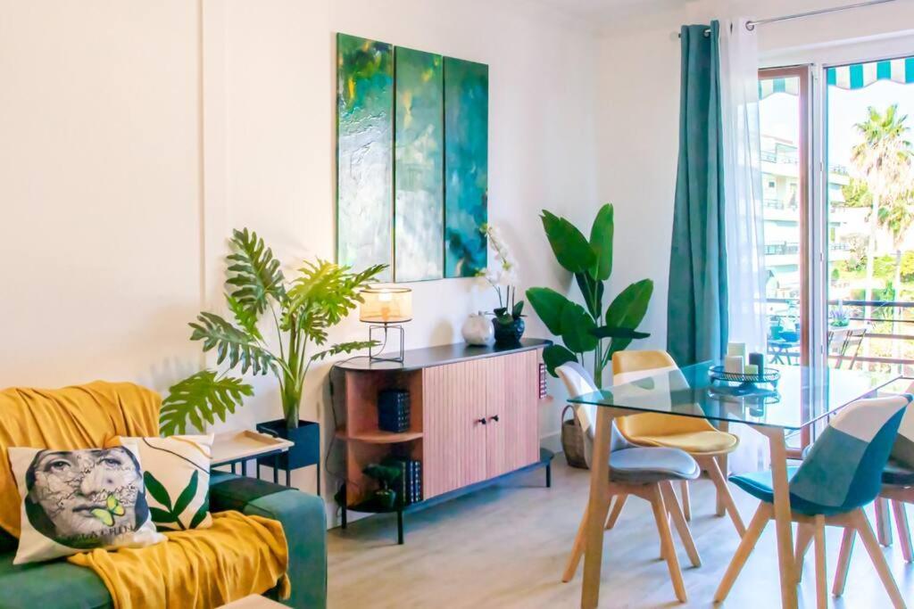 L45 Suite St Marguerite Sea View/ Balcon, Parking Wifi Ніцца Екстер'єр фото